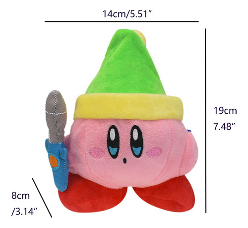Adorable Peluche De Dibujos Animados 8 Pulgadas Para Niños