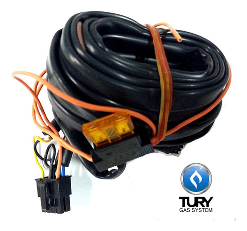 Imagem 4 de 6 de Chave Comutadora Kombi Chicote Manômetro 6m Gnv Tury T1000b