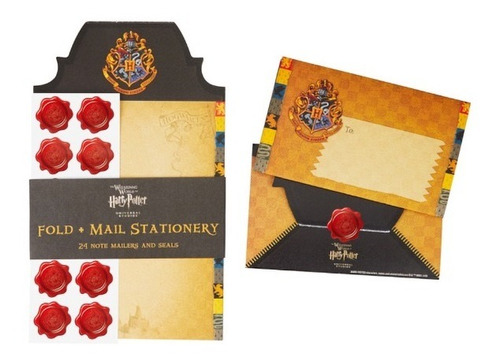 Juego Papelería De Hogwarts Para Mensajería De Harry Potter