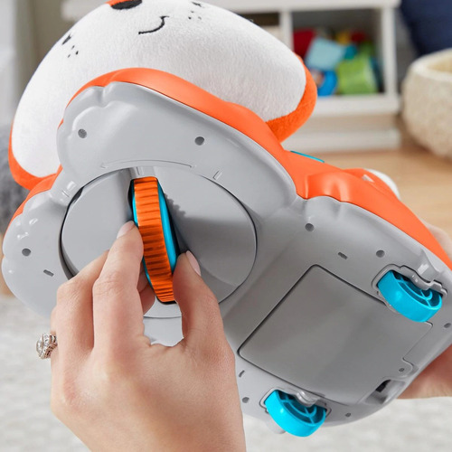 Zorrito Primeros Gateos Fisher Price Sonidos Textura Y Luces