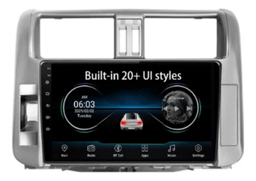 Radio Toyota Prado 2010-14 4+64giga Ips Carplay Android Auto