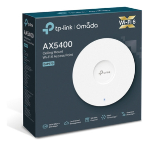 Punto De Acceso Omada Wi-fi 6 Ax5400 Mu-mimo 4x4 Mesh Omada