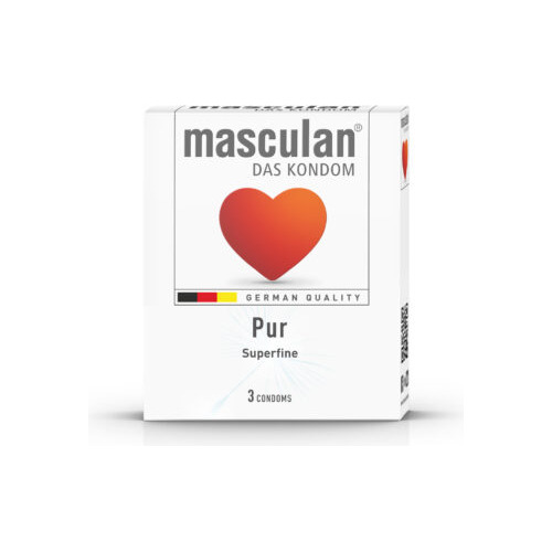 Preservativos Masculan® Pur X 3 Unidades | Extra Fino