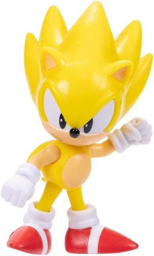 Sonic El Erizo Clásico Super Sonic 2.5 Mini Figura De ...