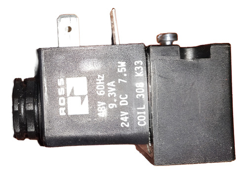 Ross 308 K33 Bobina , 48v, 60hz, 9.3va, 24vdc, 7.5w