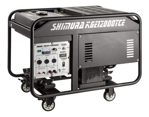 Generador portátil Shimura KGE12000TCE 10.5 kW monofásico 220V