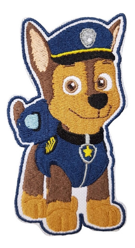 Paw Patrol Chase - Parche Bordado -