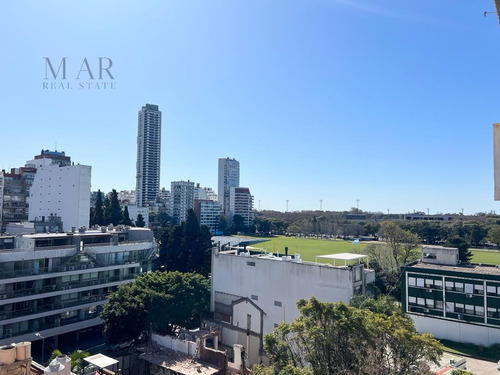 Monoambiente Divisible Con Balcon Abierto, Vista Al Polo. Con Cochera