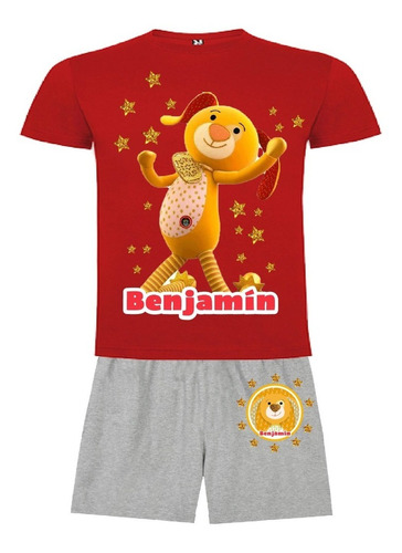 Short -polera Personalizado Goldy- Duendes Mágicos Regalo 