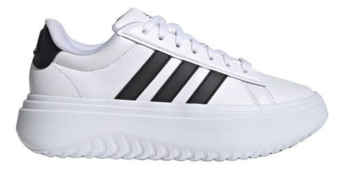 Zapatillas adidas Grand Court Platform Mujer Moda Blanco