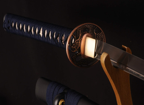 Katana Samurai Espada De Acero 1095 Práctica Y Afilada Diseñ