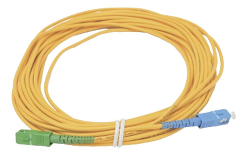 5pz Jumper Fibra Óptica Simplex,monomodo, Sc/upc-sc/apc, 10m