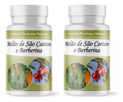 Berberina Y Melón Amargo (melão São Caetano) 120cáp 500mg