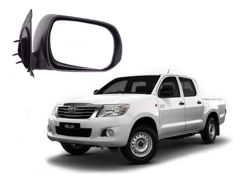 Espejo Retro Lateral Eléctrico Derecho Toyota Hilux 12-15