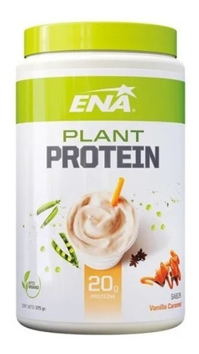 Plant Protein Ena Sports Proteina Vegana 375g X3 Unidades