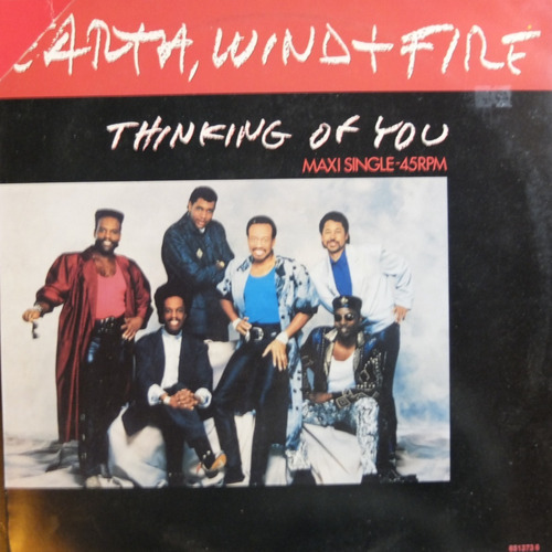 Vinilo Earth, Wind And Fire Thinking Of You Maxi Sing Bte118