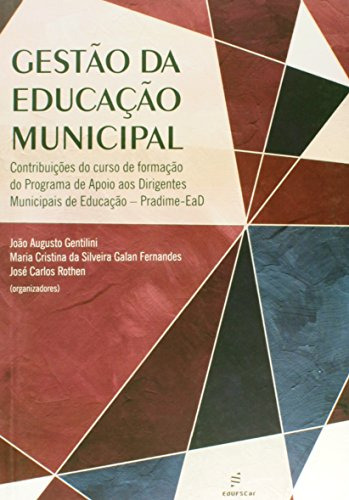 Libro Gestão De Educação Municipal De Vvaa Edufscar