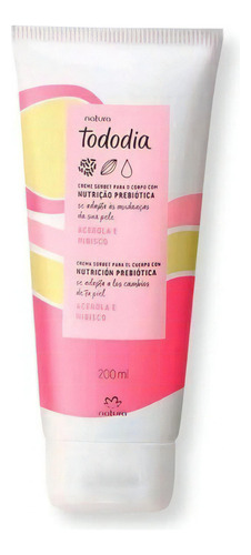  Crema Corporal Tododia Acerola E Hibisco 200ml [natura