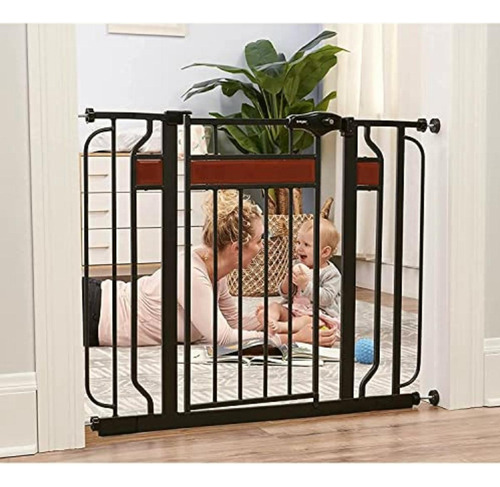Regalo Home Accents Safety Gate, Black