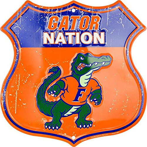 Señal De Ruta De Universidad De Florida  Gator Nation 
