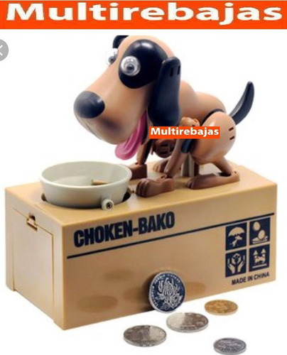 Imagen 7 de 7 de Alcancía Perro Devora Monedas El Más Comprado