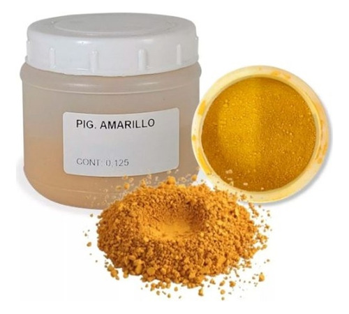 Pigmento Inorganico 125grs Color Amarillo - Novarchem