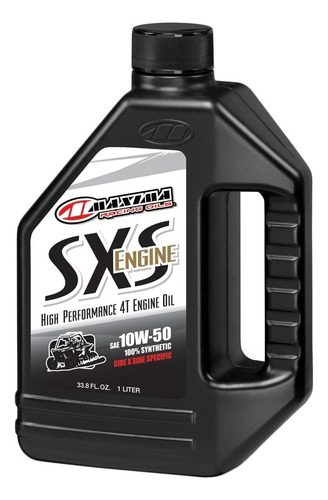 Aceite Maxima 100% Sintetico Para Utv 4t 15w50 X 1lt