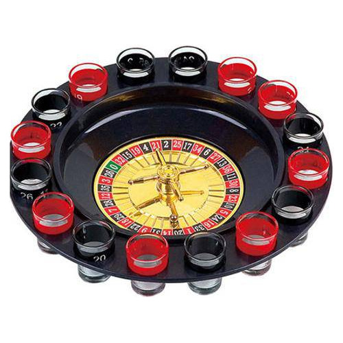 Jogo Roleta Com 16 Copos Para Shot 25ml