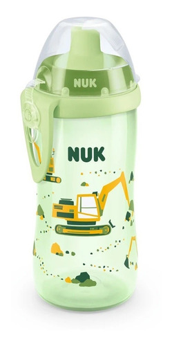 Vaso Nuk Flexi Straw 300ml +18meses