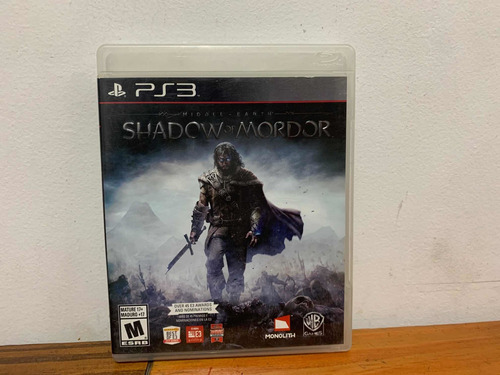 Middle Earth Shadow Of Mordor Ps3 Fisico Usado