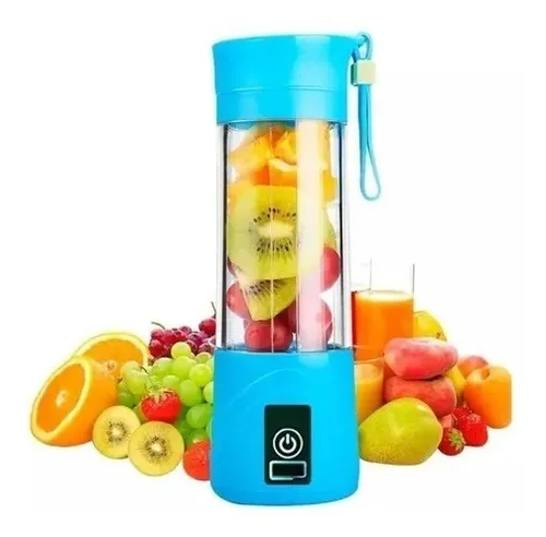 Mini Licuadora Portátil Usb Recargable 380ml Juice Blender