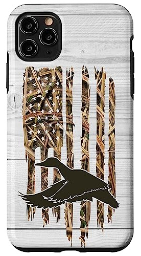 Funda Para iPhone 11 Pro Max Camo Camuflaje American Usa Fla