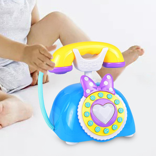 Juguete De Teléfono Para Bebés Educación Temprana Con Luz