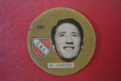 Figuritas Sport Año 1960 Jimenez 225 Independiente