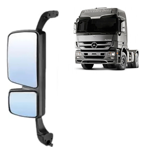 Retrovisor Completo Mercedes Actros Sem Desembaçador