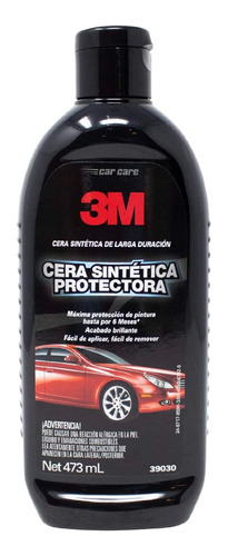 Cera Sintética Protectora 3m Synthetic Wax Larga Duración 