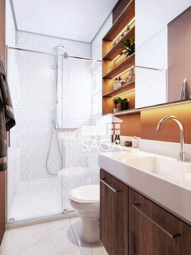 Imagem 15 de 30 de Apenas 85 Mil De Entrada!apartamento Com 2 Dormitórios, 2 Suítes, 2 Vagas À Venda, 88 M² Por R$ 563.481 - Canto Do Forte - Praia Grande/sp - Ap4485