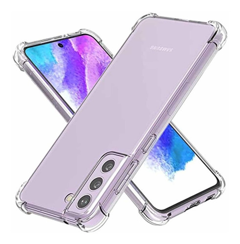 Funda Para Samsung S21 Fe Transparente S21fe Gel Antishock