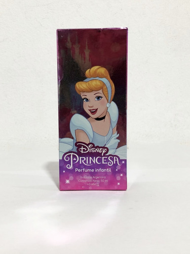 Imagen 4 de 7 de Perfume Disney Princesa Con Atomizador Cenicienta X 50 Ml.