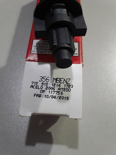 Interruptor De Luz De Freio Ecosport Fiesta Ka - 3rho356