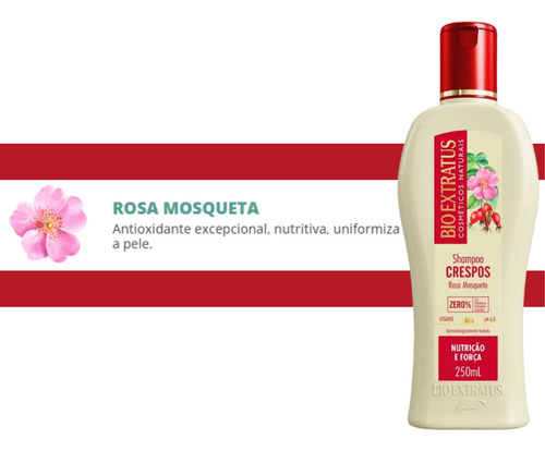 Bio Extratus Crespos Shampoo 250ml