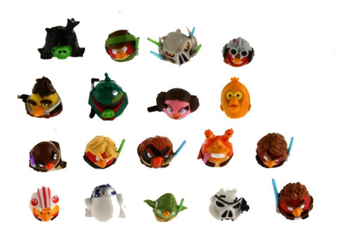 Angry Birds Star Wars Muñecos Figuras De Acción X 2