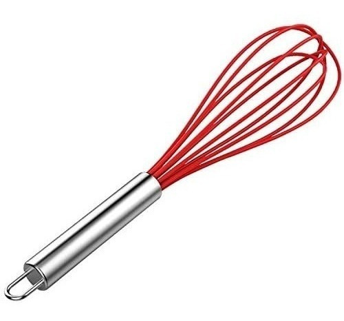 Batedor Fuê Silicone Cabo Inox 10