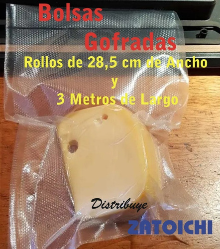 Repuesto Pack 2 Rollos De Bolsas Envasadora Al Vacío - Sikla