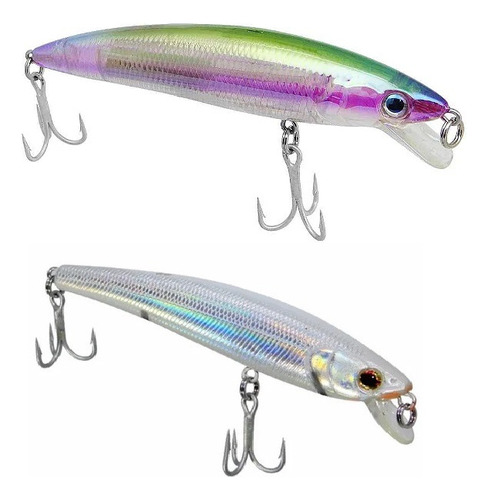 10un.isca Artificial Maruri Jet Minnow 135 13cm 35gr Dourado