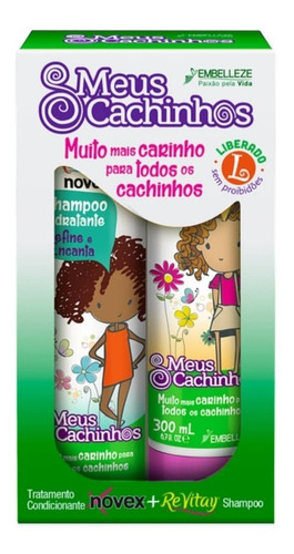 Novex Meus Cachinhos Shampoo Y Acondicionador 