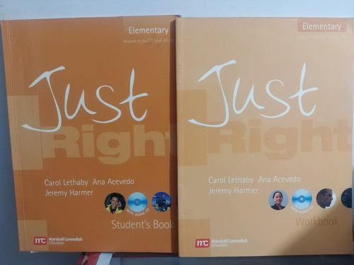 Just Right Elementary Student's Book And Worbook -  Audio Cd