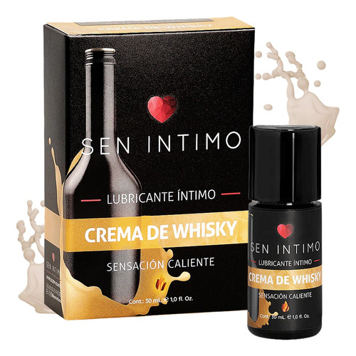 Lubricante Intimo Caliente Sabor Crema Whisky Y Café Moka