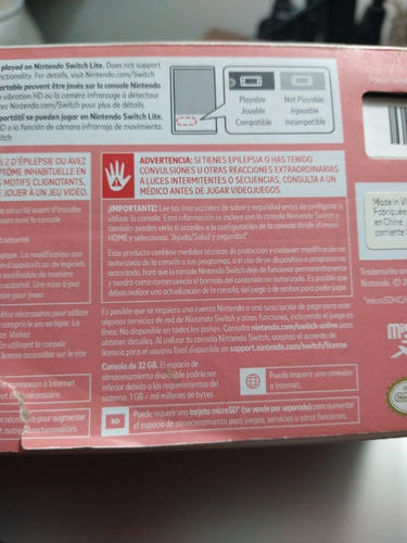 Nintendo Switch Lite 32gb Standard Color Coral (Usado)