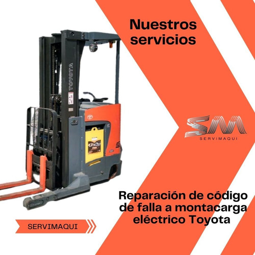 Imagen 2 de 8 de Reparación Mantenimiento Montacargas Transpaletas Apiladores